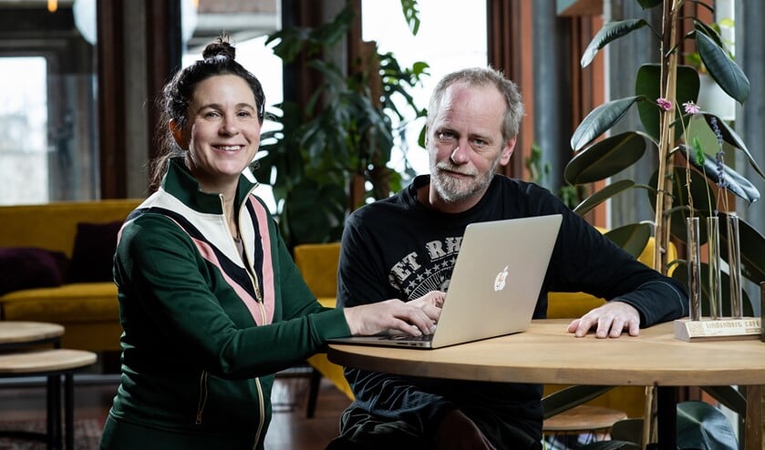 Coördinatoren Michelle de Wit en Stefan Hoevenaars.