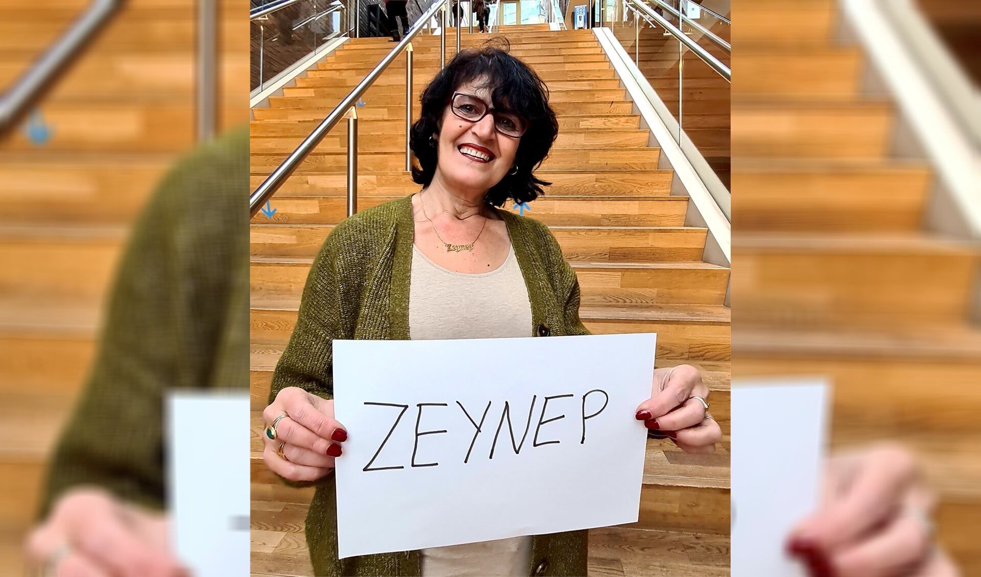 De letter Z van Zeynep. 