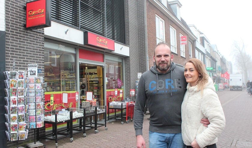 Robert van Londen jr. en Sharon Meijer voor hun zaak