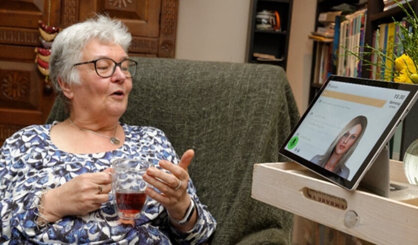 <p>Deelnemers gezocht voor beeldbelexperiment van Welzijn Rivierstroom. (foto: Anne4Care)</p>