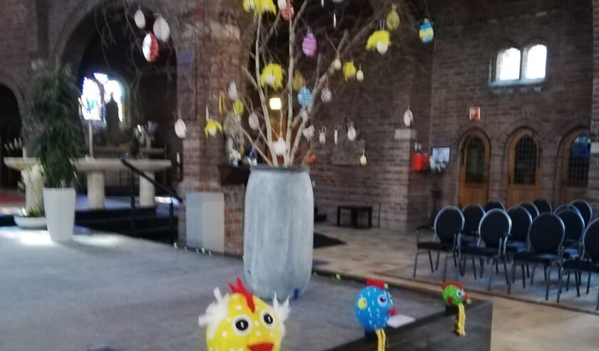 <p>2019. Paaskoffieochtend in de Zandse Kerk. (foto: Archief Zandse Kerk)</p>