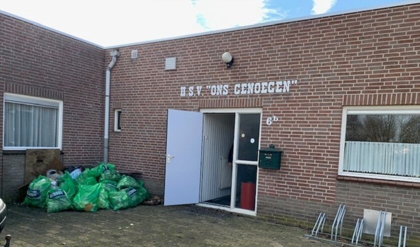 <p>Het resultaat van een ochtend opruimen. (Ffoto: Harry Knuman)</p>
