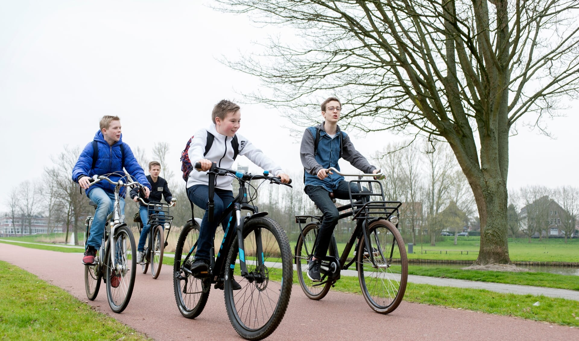 Een fiets is voor iedere jongere belangrijk. (foto: Leergeld Nederland)