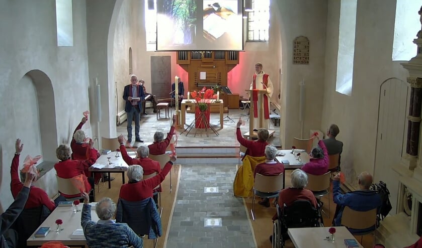 <p>Weer naar de kerk in Heumen met Pinksteren. (foto: PKN Heumen)</p>
