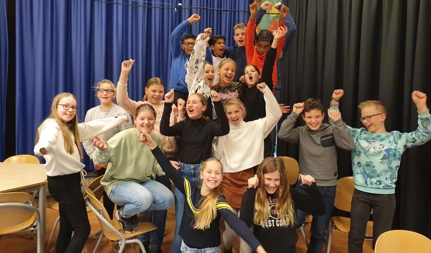 <p>Groep 8a. (foto: Abacus)</p>