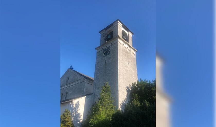 <p>Kerktoren De Horst. (foto: Parochie Groesbeek)</p>