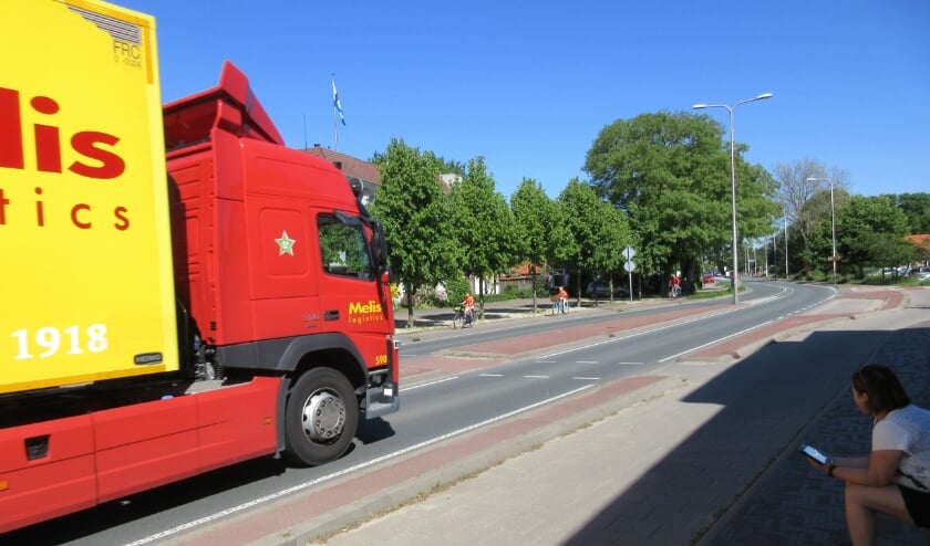 <p>Controlepost Rijksweg. (foto: J van de Wijdeven)</p>