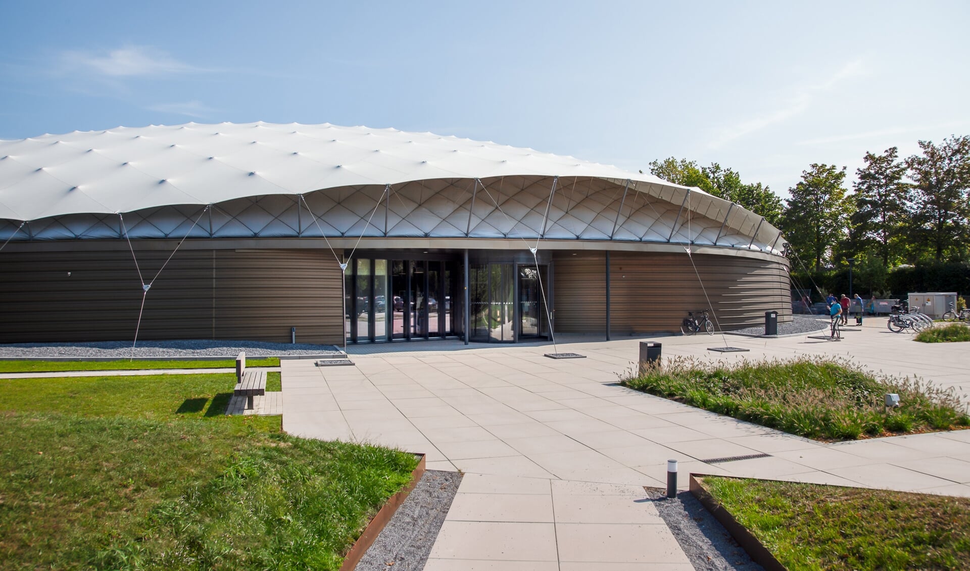 Het Vrijheidsmuseum in Groesbeek. (foto: Shaded Dome Technologies)