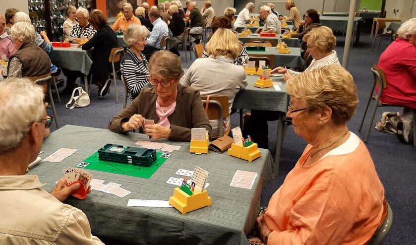 <p>Speelmiddag bridgeclub. (foto: L.Hollander)</p>