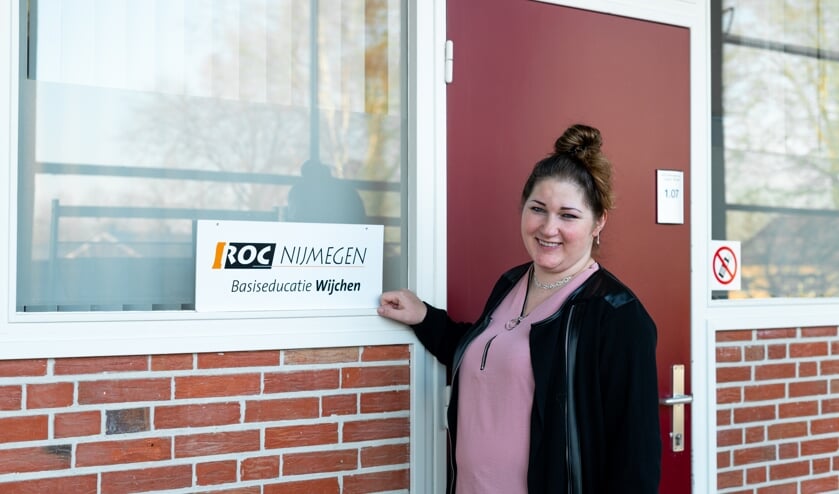 Linda bij het ROC.