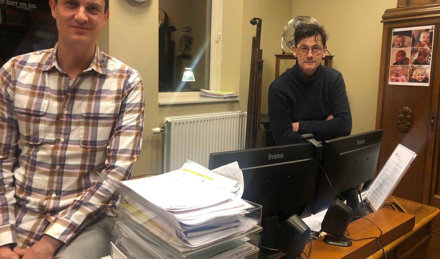 Paul Beker (links) gaat Chris van de Ven opvolgen