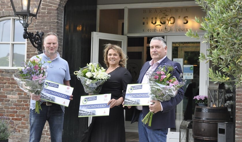 De genomineerden Jeroen Zingg, Marlies Schuiling en Jan van Anholt moeten nog even geduld hebben