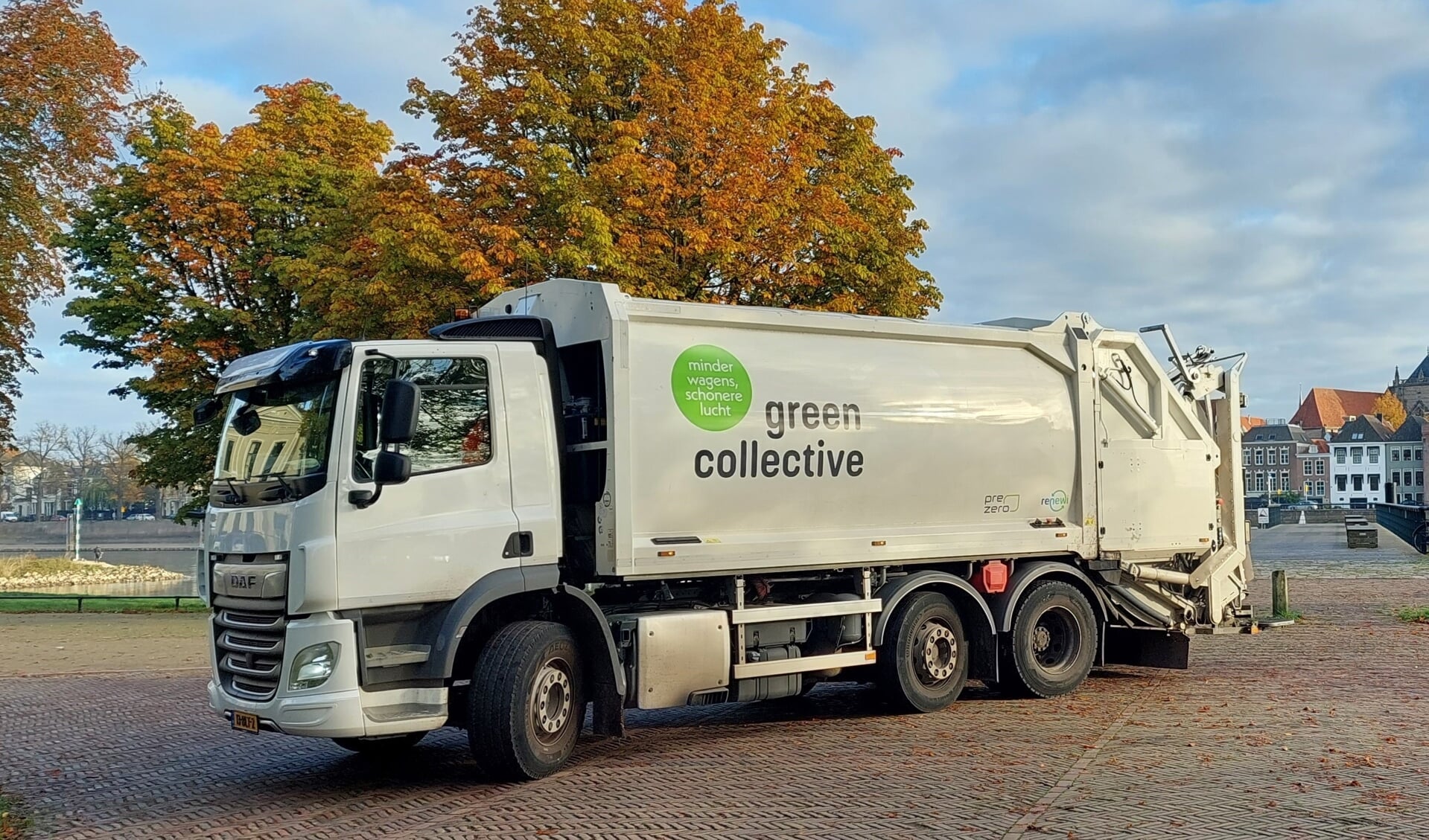 Sinds kort kun je in de gemeente Nijmegen inzamelvoertuigen tegenkomen van Green Collective.