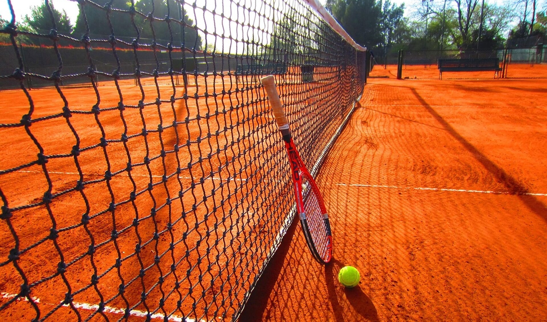 Tennisbaan. (foto: GJ)