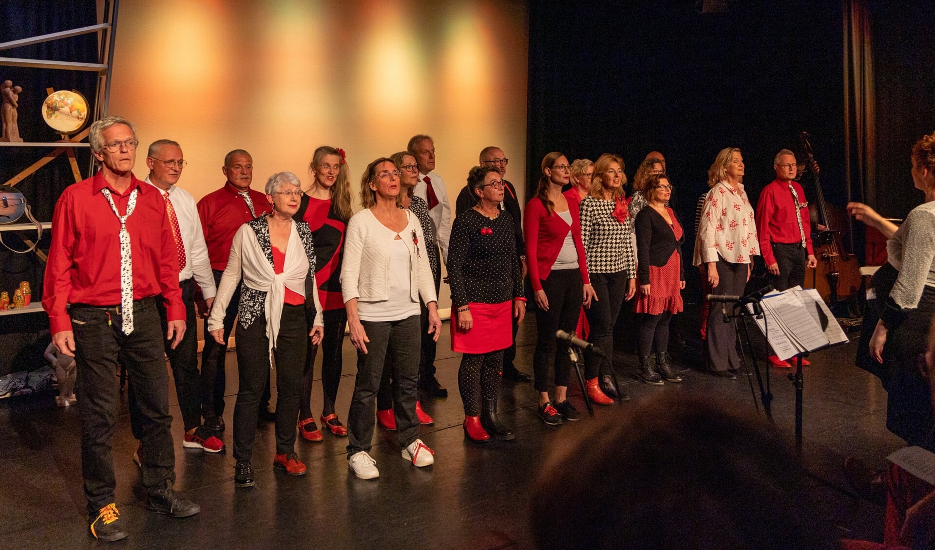 Koor Eigen Wijs in Theater De KiK in Elst op 12 november 2022. 