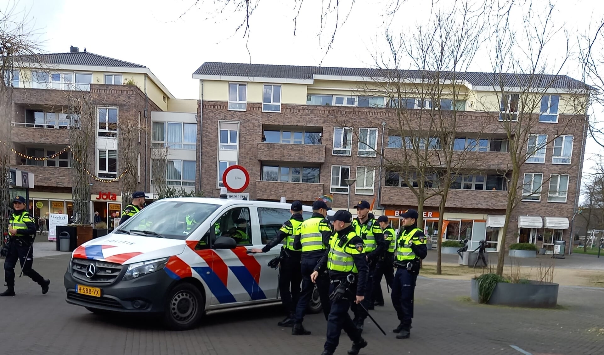 Politie is er klaar voor, op zowel Treffers locatie als het centrum van Groesbeek.