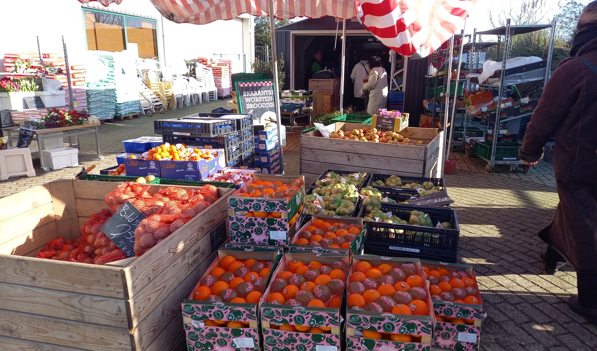Geen groente en fruit meer te koop bij Kringloop Groesbeek.