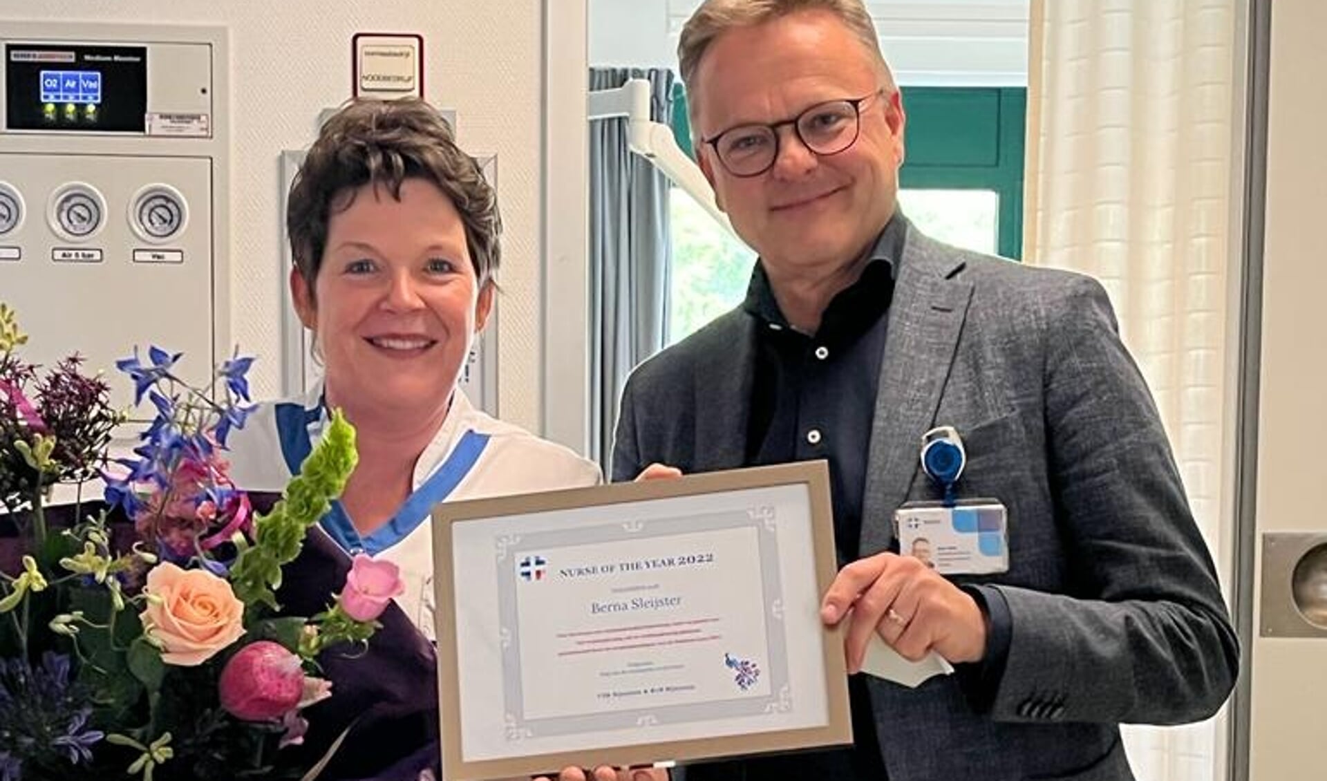 Berna Sleijster en Hans Schoo.