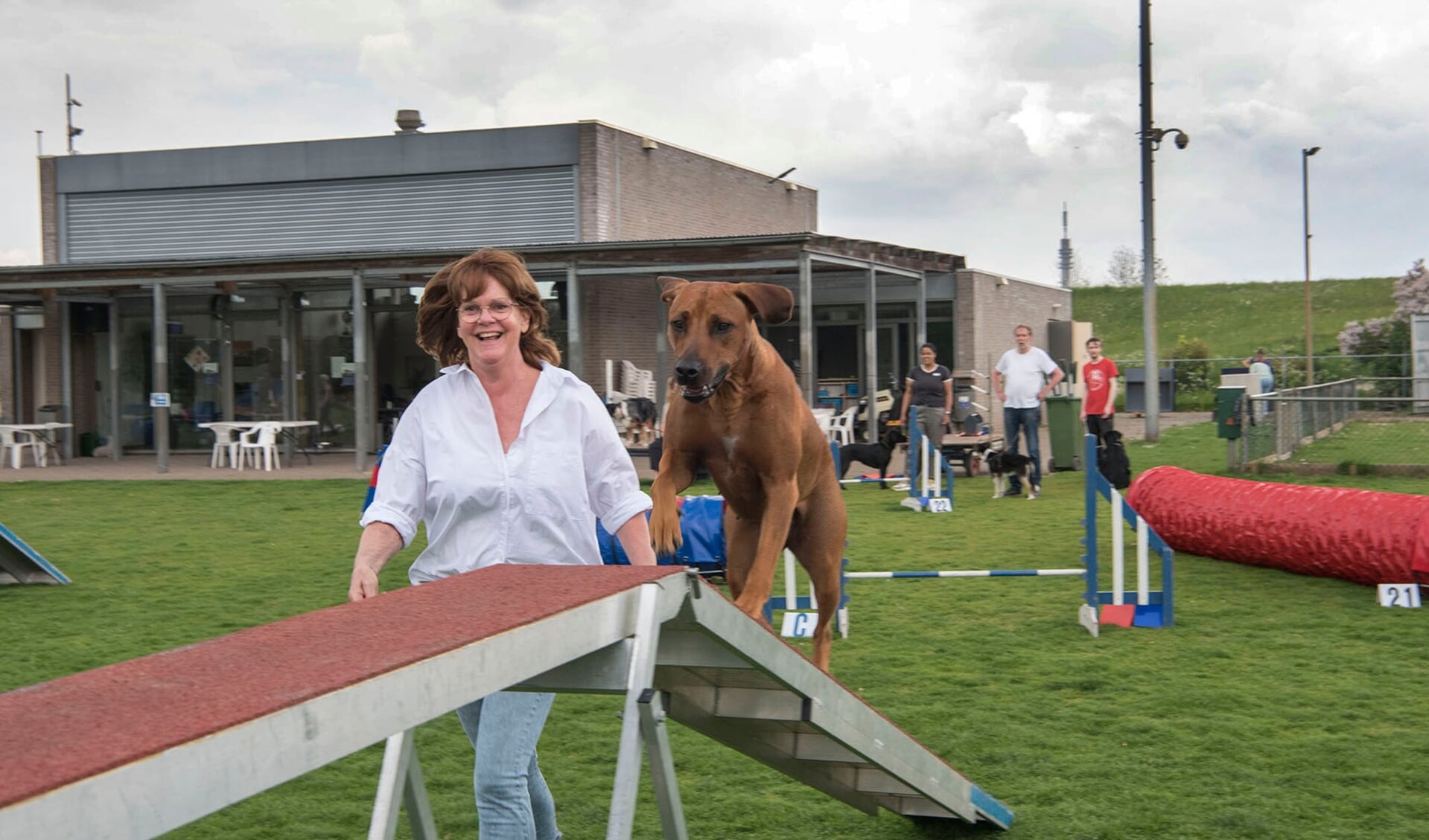 Veel plezier voor hond én baasje. 