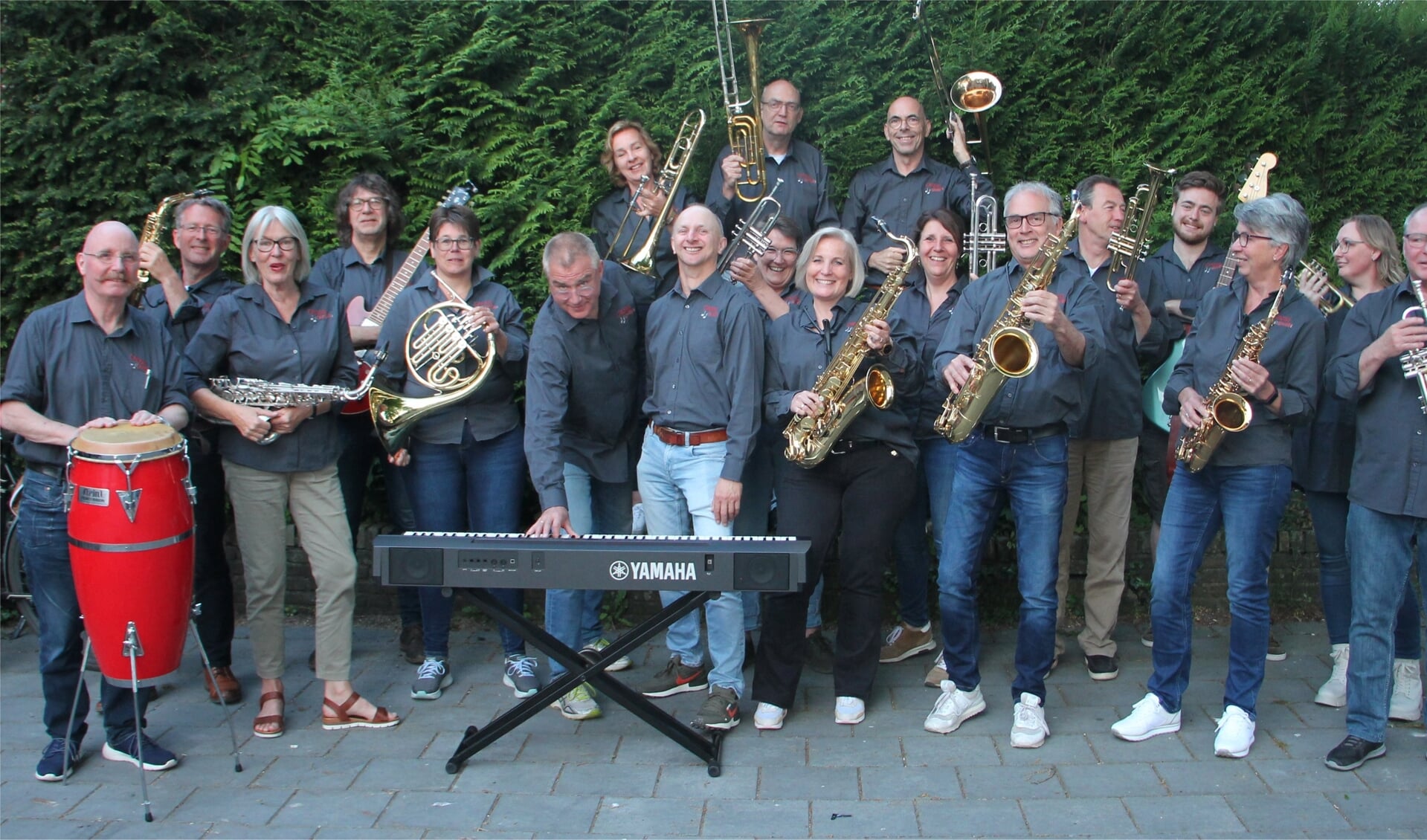 Sonsbeek Dubbel met Isseltaler Musikanten en Muziekcollectief Crossover Oosterbeek.