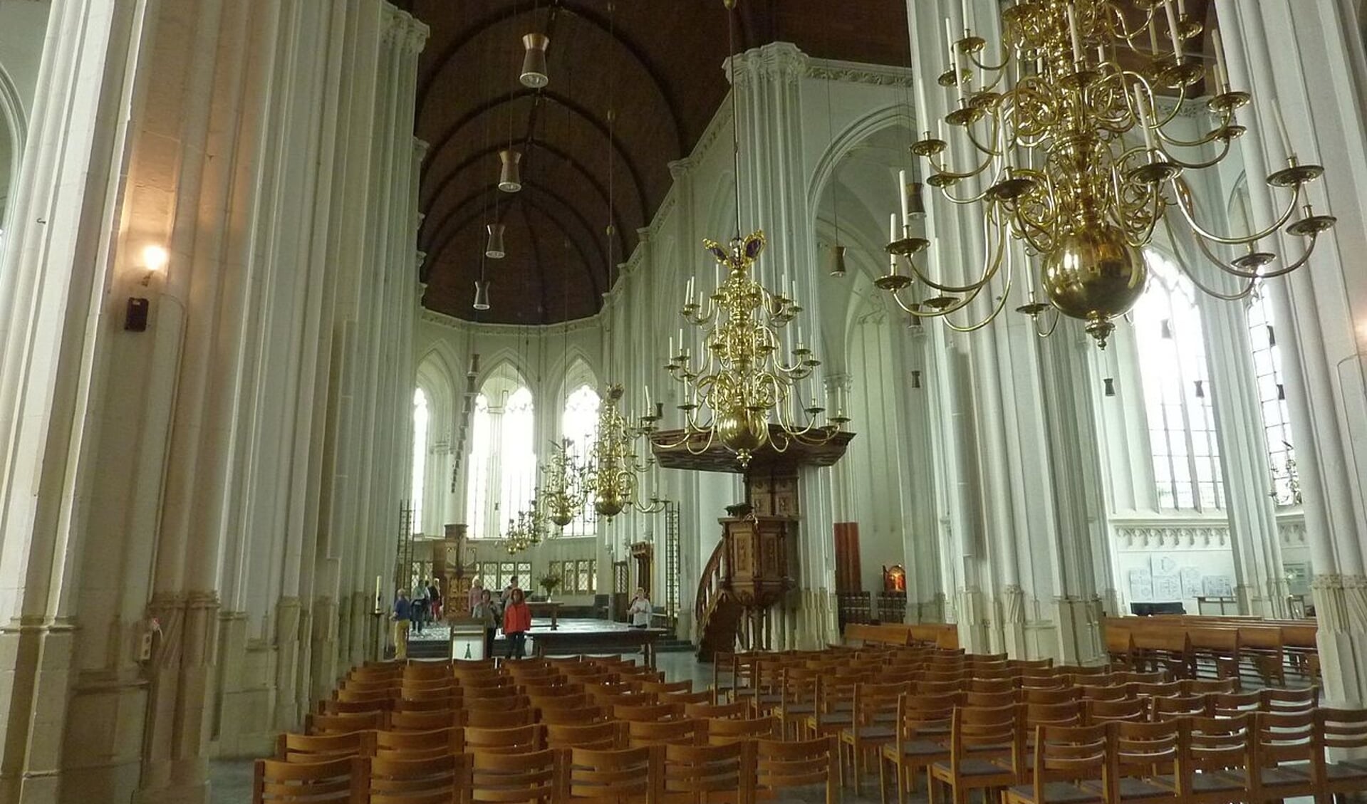 Interieur Stevenskerk.