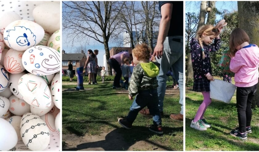 <p>Ruim veertig kinderen kwamen op een zonnige 2e Paasdag samen met hun ouders zoeken naar Paaseieren. </p>