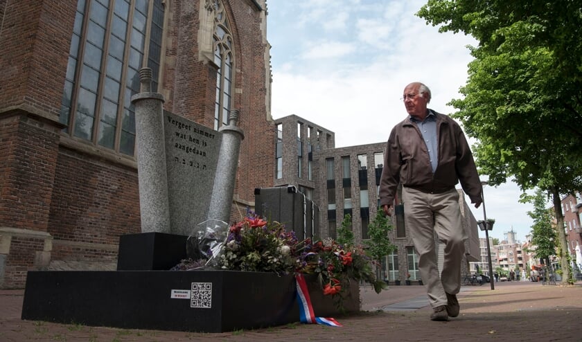 Jaap Clifford, een van de initiatiefnemers van het Joods Monument in Arnhem. (Foto: Ellen Koelewijn Fotografie)