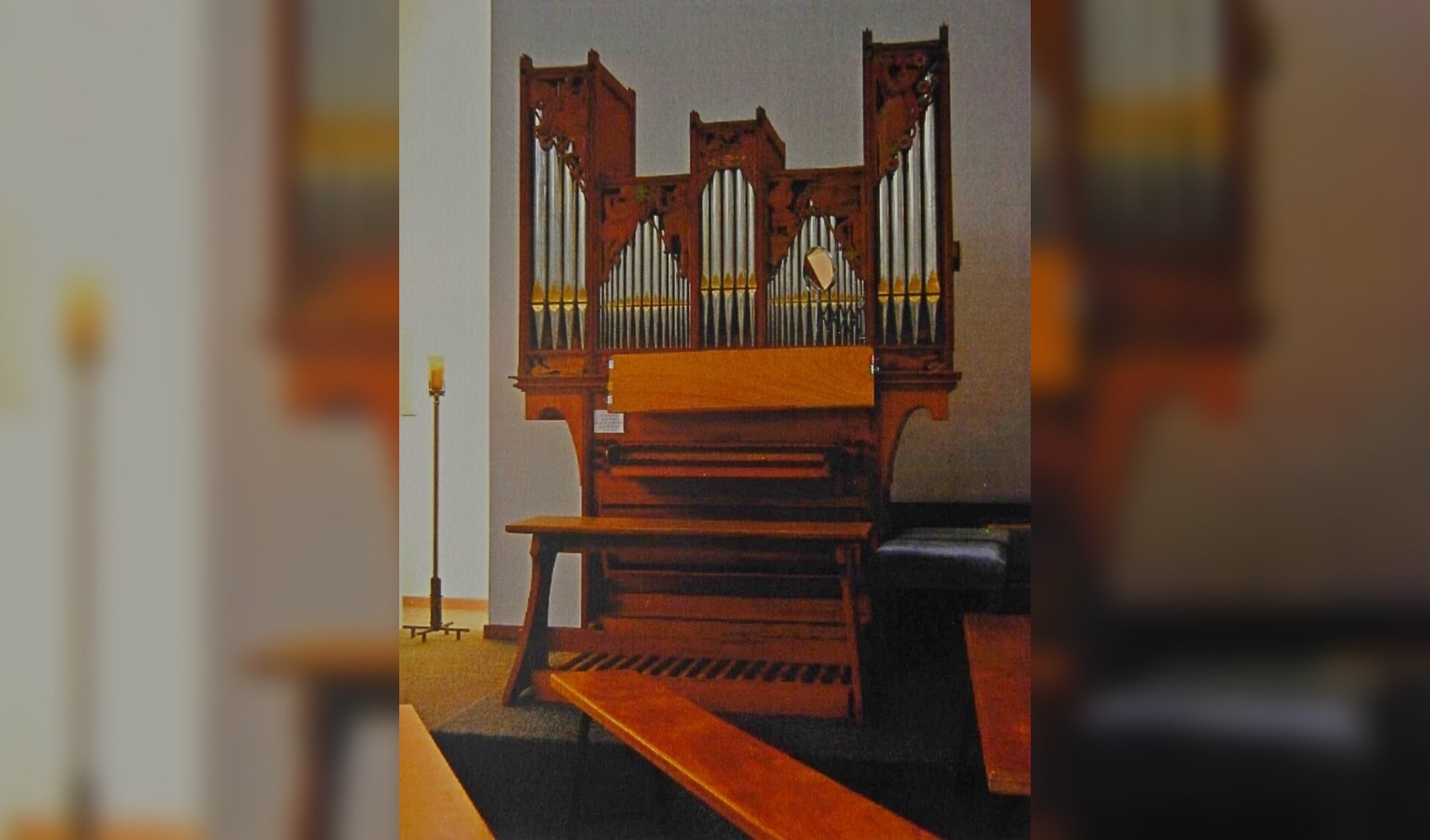 Het Van Vulpen-orgel in de protestantse kerk