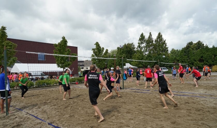 <p>Beachvolleybaltoernooi. </p>