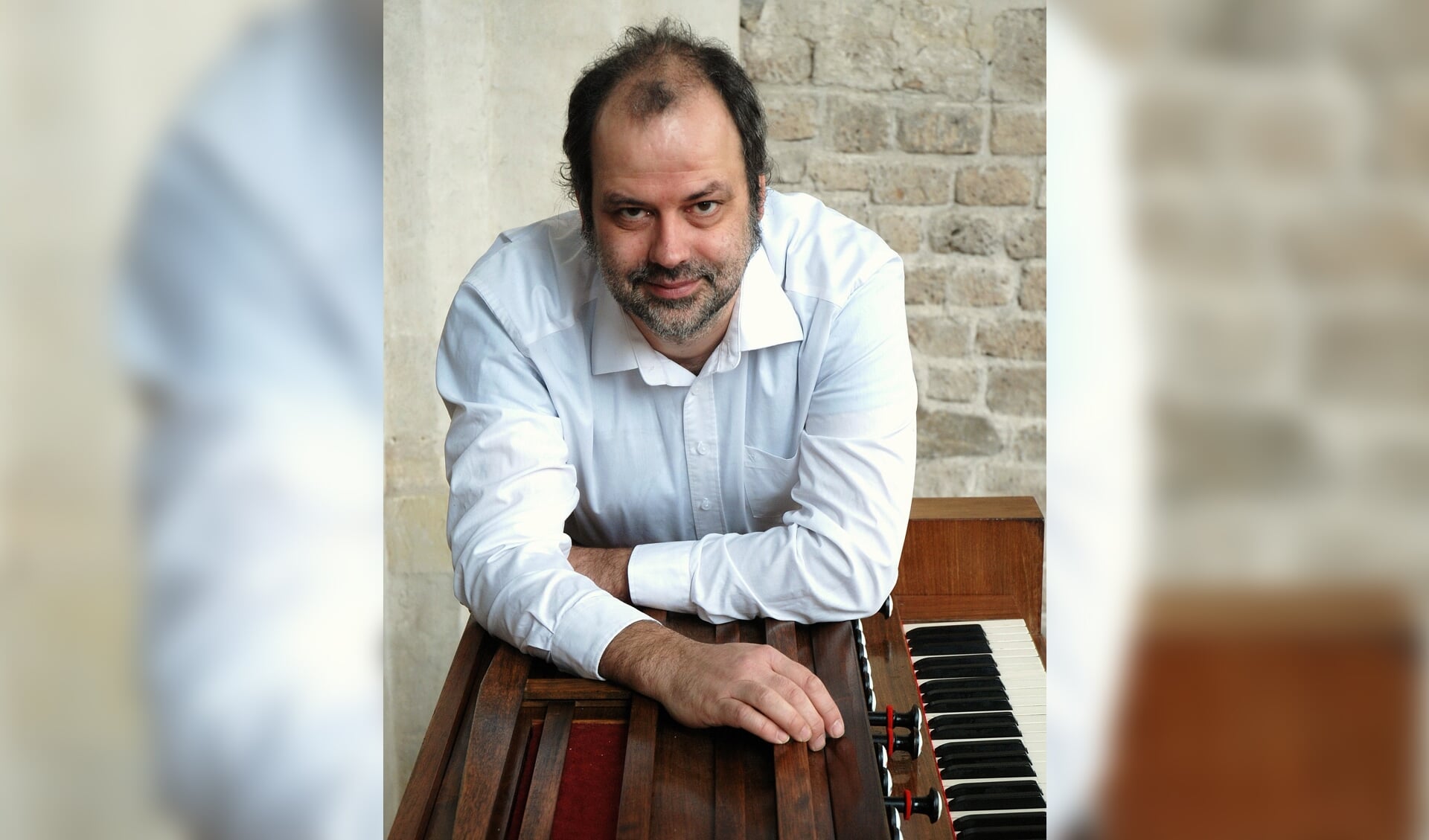 Dirk Luijmes, organist. (foto: Carel van Gestel)