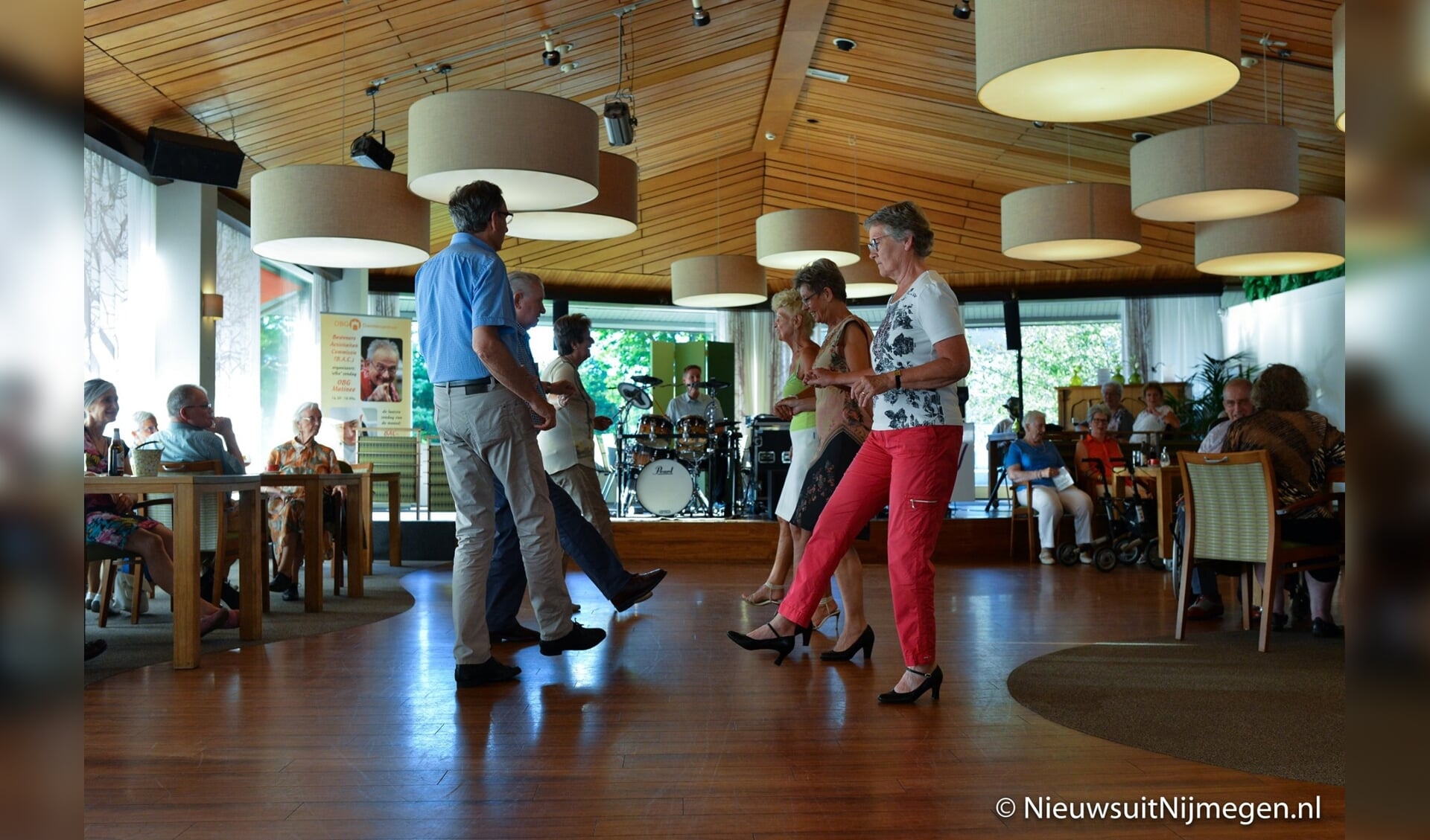 Seniorencafé, linedance. 
