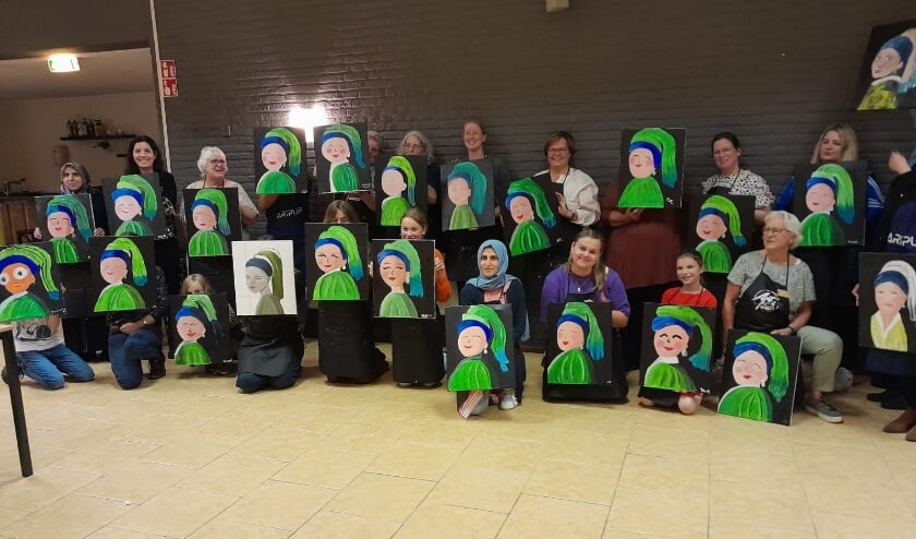 <p>Schilderworkshop in Neder-Betuwe een groot succes! </p>