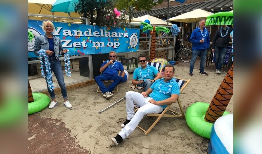 <p>Even uitrusten voor de wandelaars. </p>
