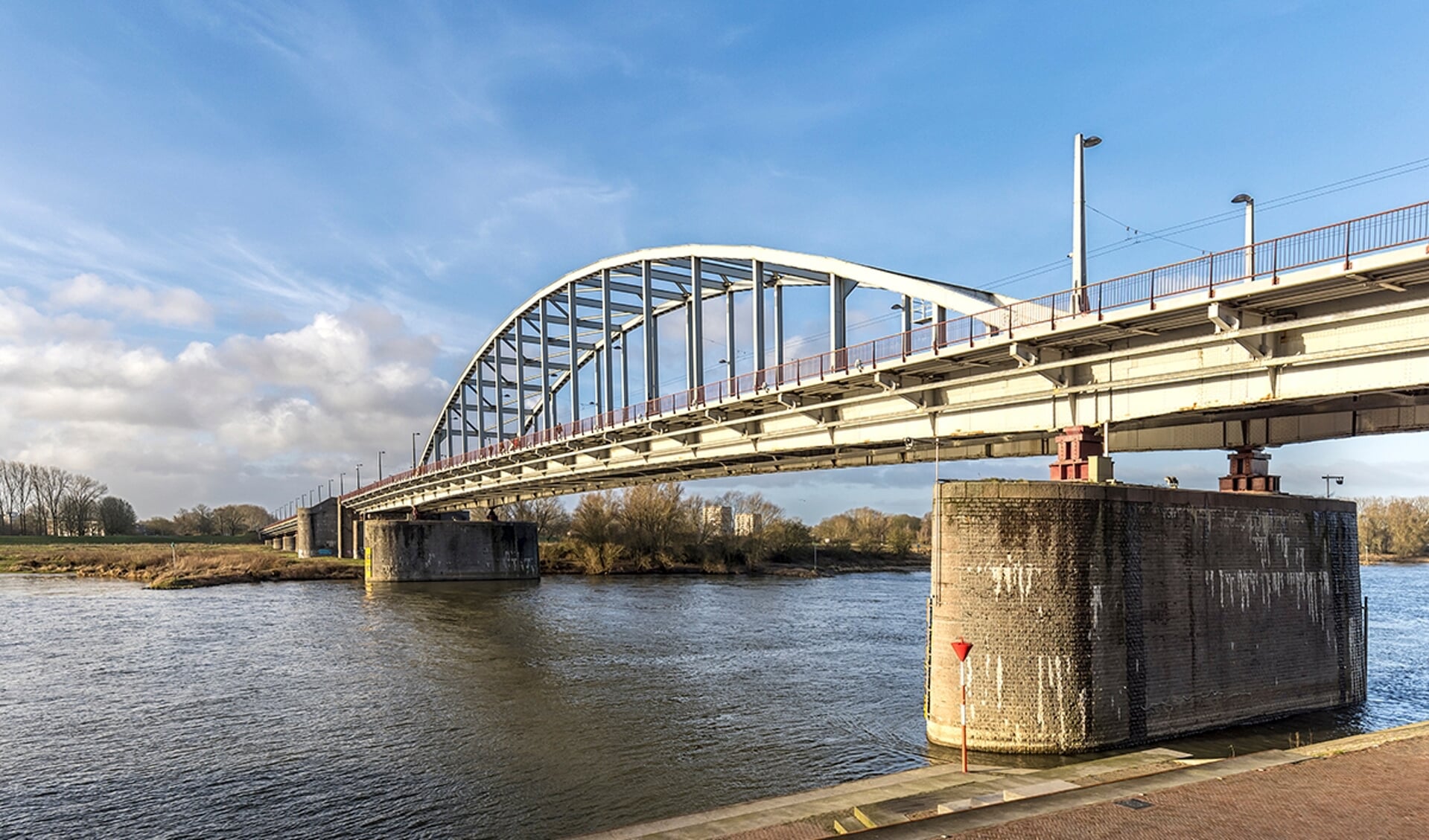 De John Frostbrug bij Arnhem.