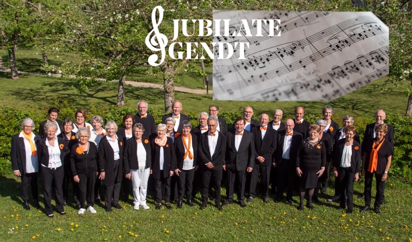 <p>Gemengd koor Jubilate Gendt. </p>