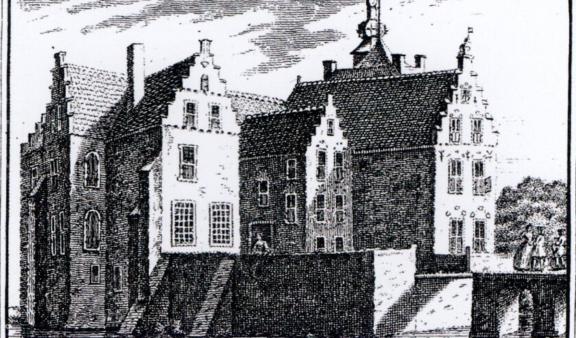 <p>Kasteel in Loinen in de Overbetuw in 1732.</p>  