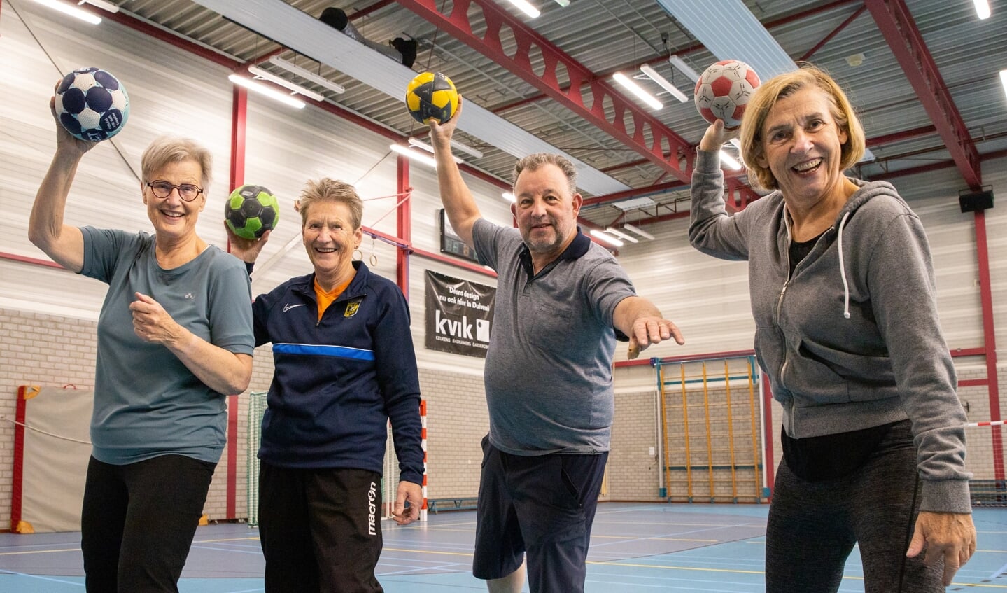 DFS Walking Handbal is één van de aanbieders in de Gezond en Fit-maand.