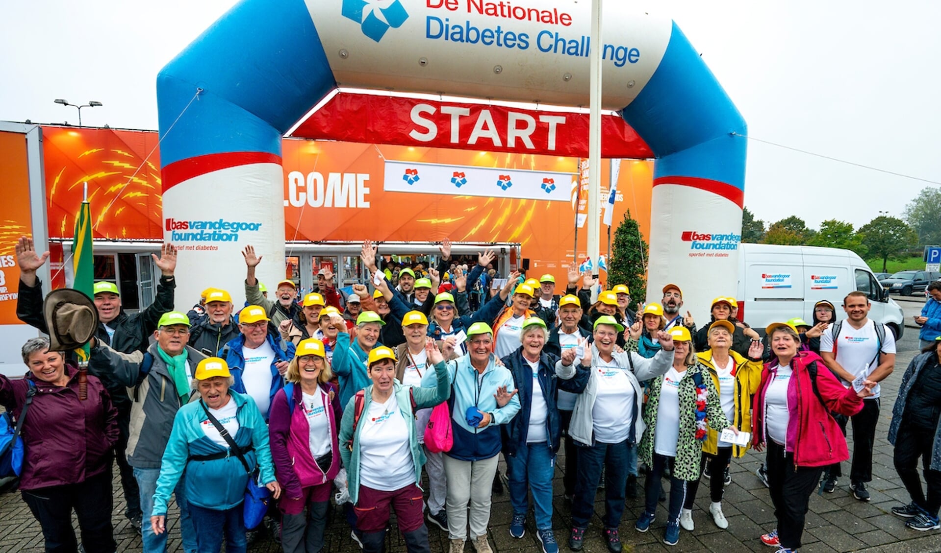De feestelijke afsluiting van de Nationale Diabetes Challenge 2022 bij het GelreDome in Arnhem. 
