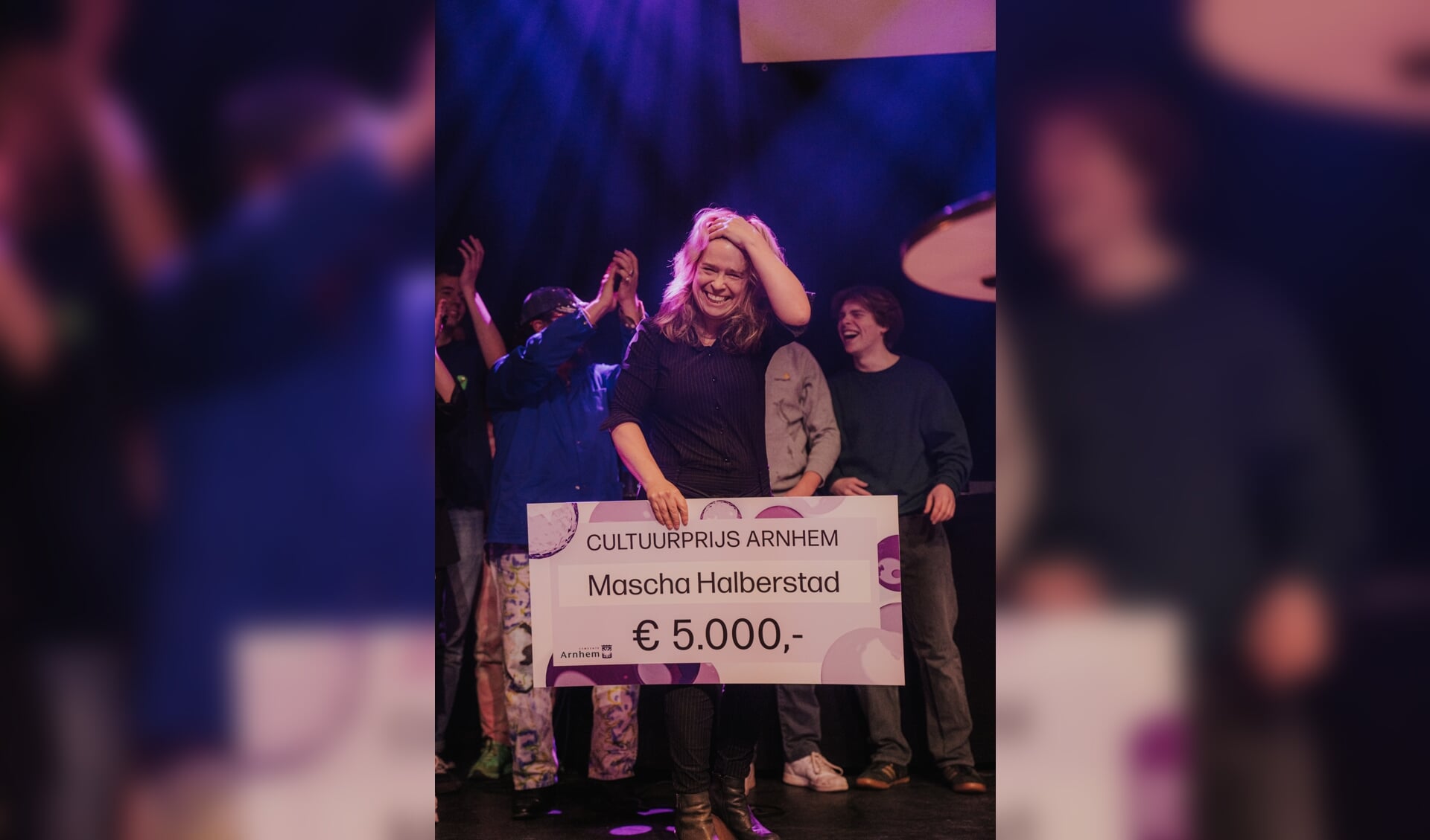 Mascha Halberstad wint de Cultuurprijs Arnhem.  