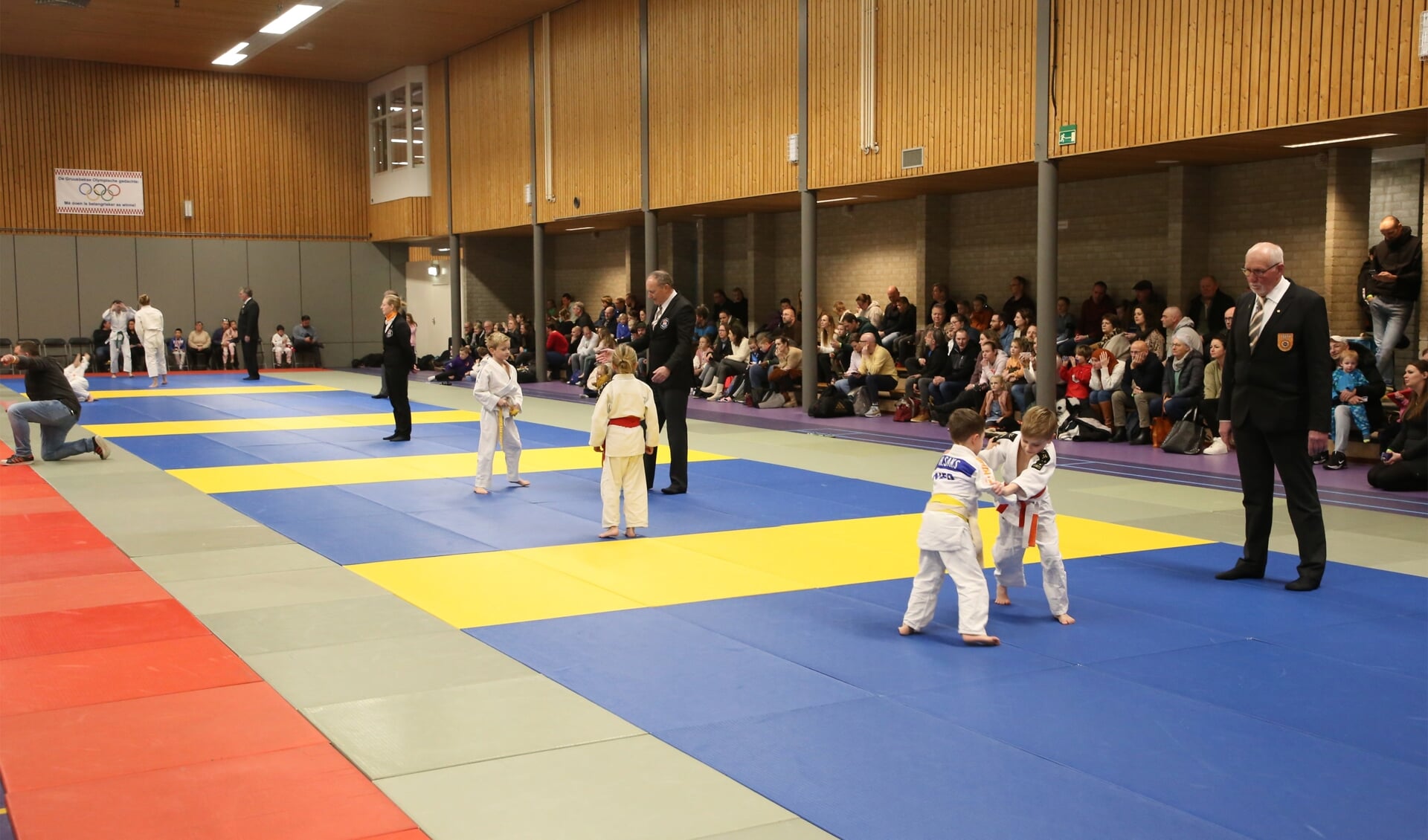 Jaarlijkse judotoernooi in Heuvelland.