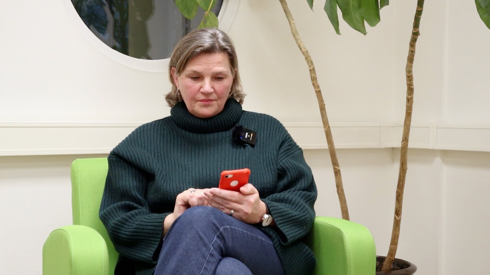 Patiënte en gebruiker van het digitaal hoofdpijndagboek Ellen Plönes.