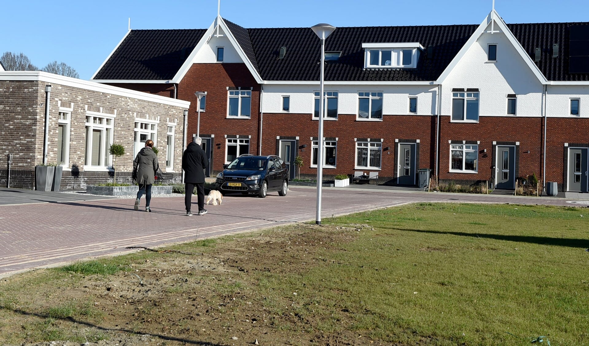 In de eerste fase van de Gendtse nieuwbouwwijk Vleumingen-West staan in verhouding veel te weinig sociale huurwoningen. (foto: Sjaak Veldkamp)