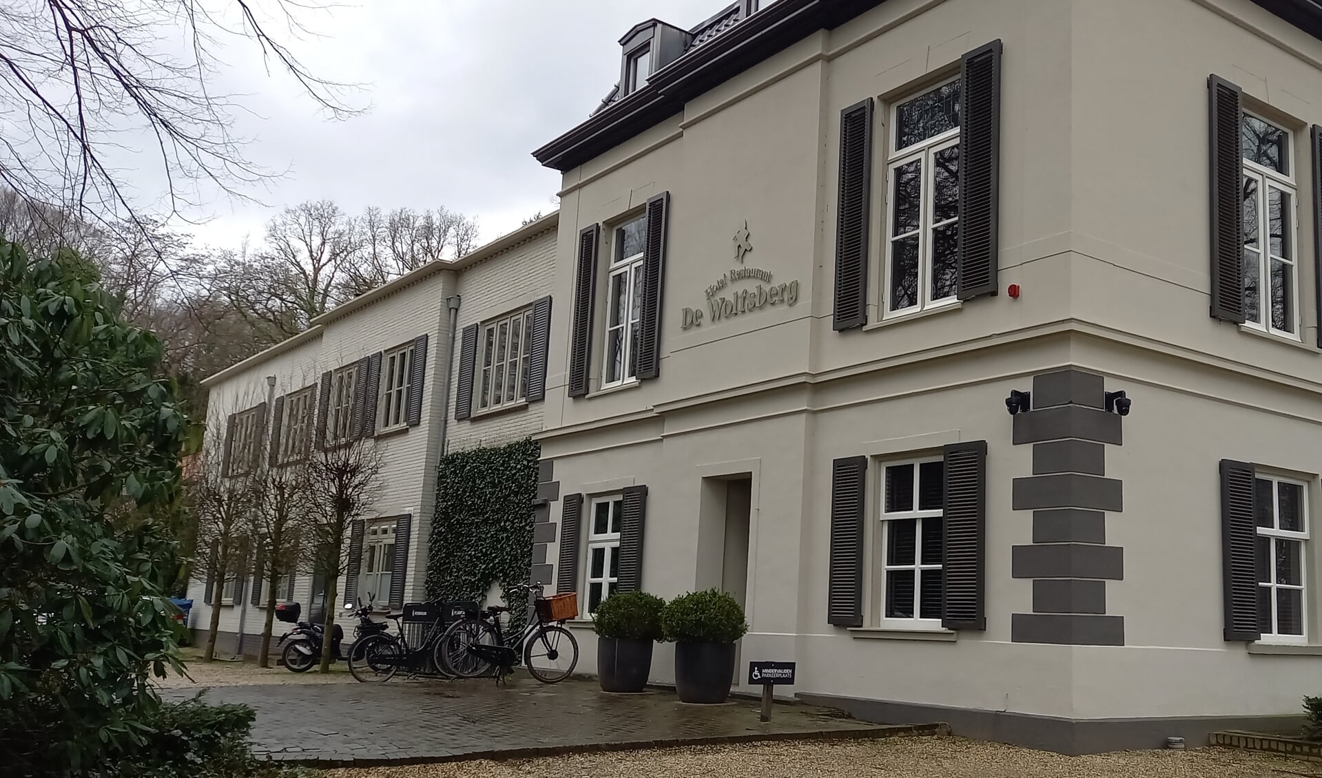 Het huidige Hotel De Wolfsberg en Groesbeek. 