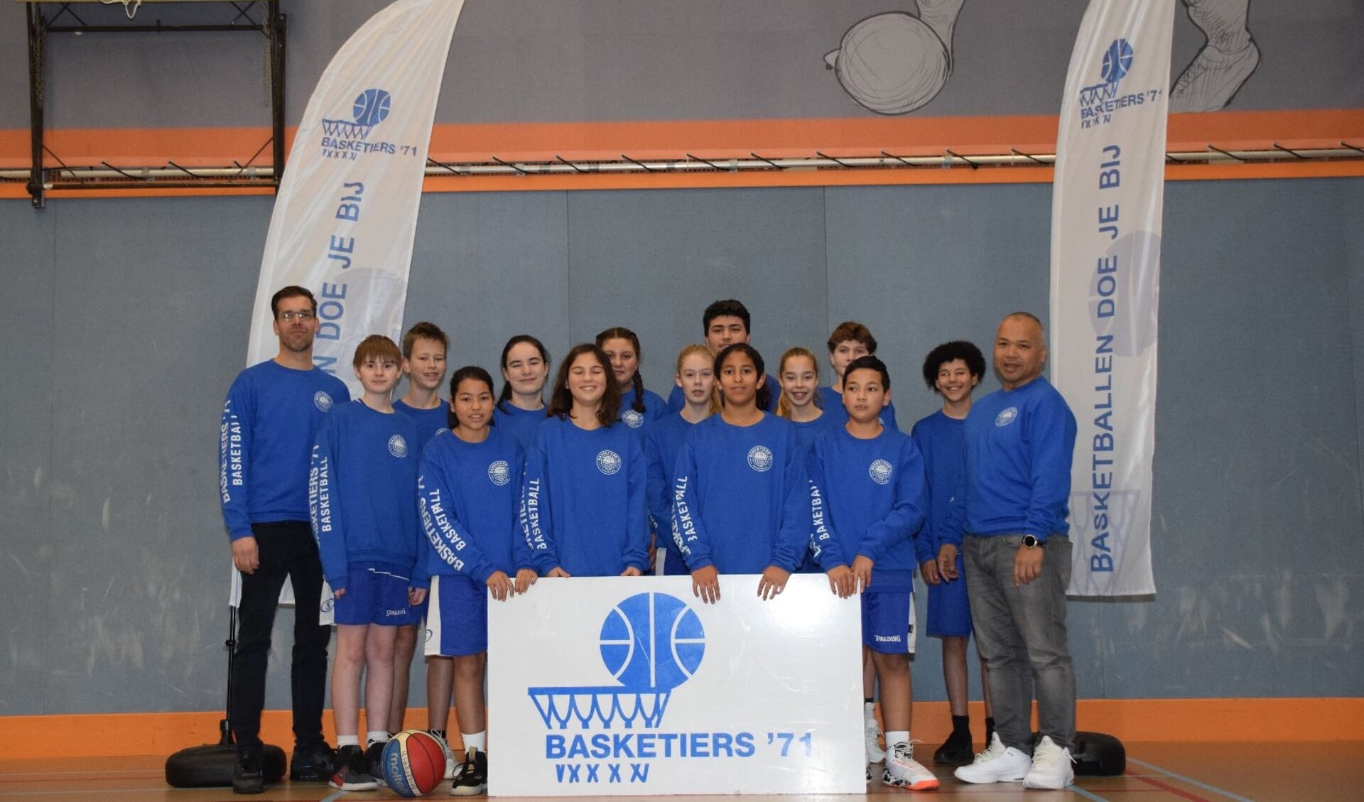 Kampioen U14 Basketiers ‘71