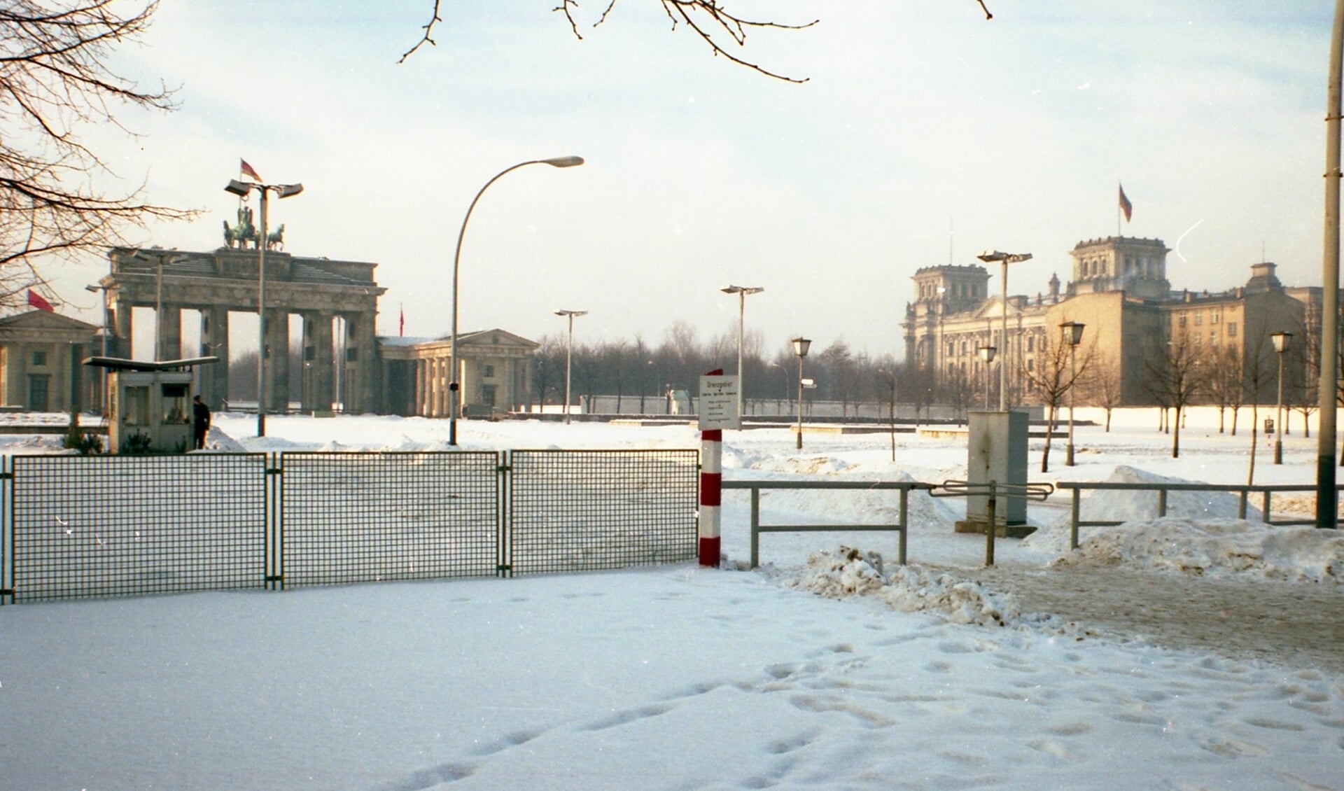 Berlijn in de winter van1982. 