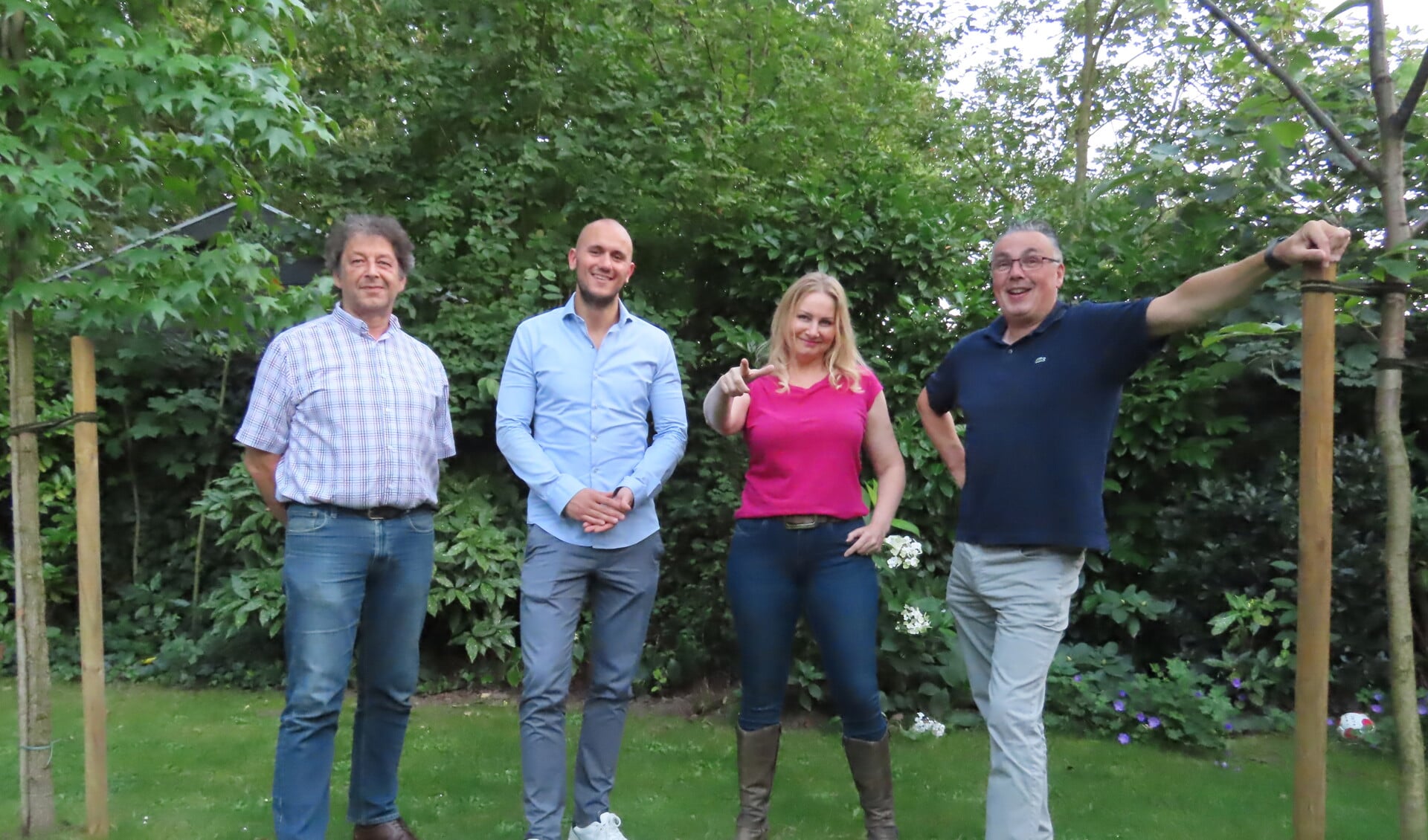 Eddy Witjes, Niels Hendricksen, Rosa Künne en Thomas Povel