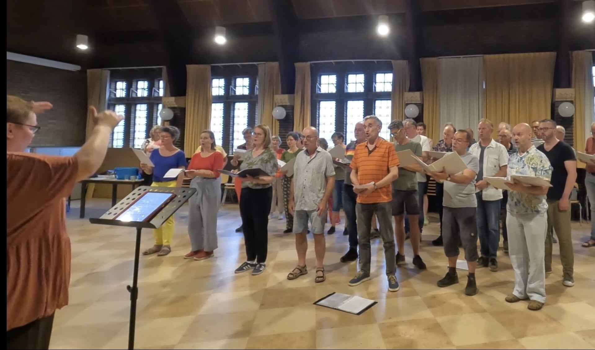 Impressie repetitie Cantus Obliquus.