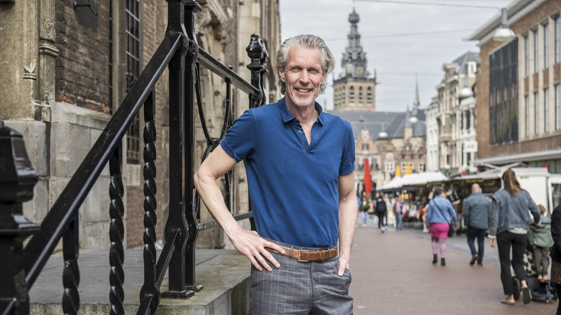 Bas Bloem, neuroloog en initiatiefnemer Parkinson weekend Nijmegen. (Foto: Linelle Deunk)