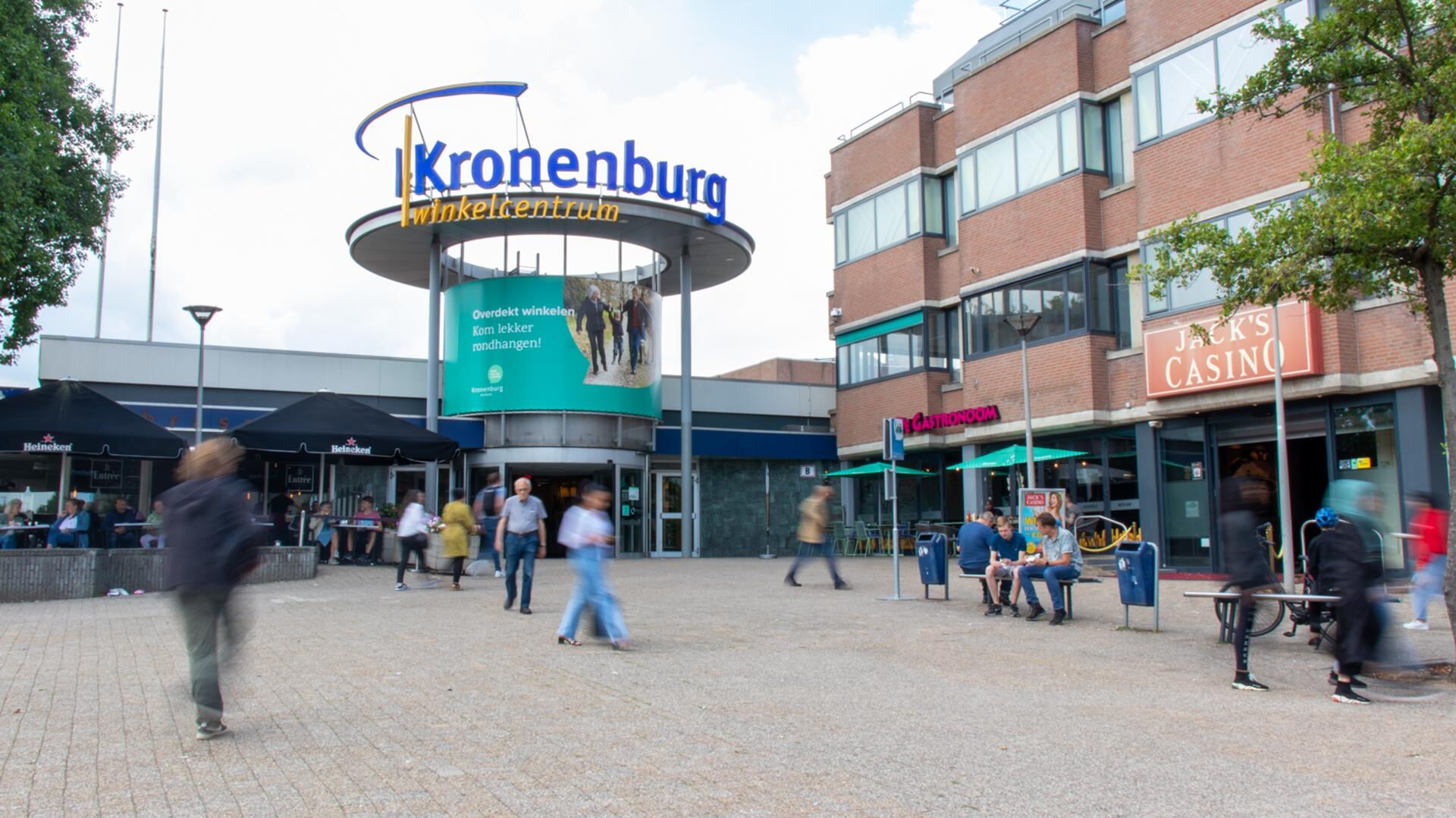 Winkelcentrum Kronenburg krijgt een metamorfose. 
