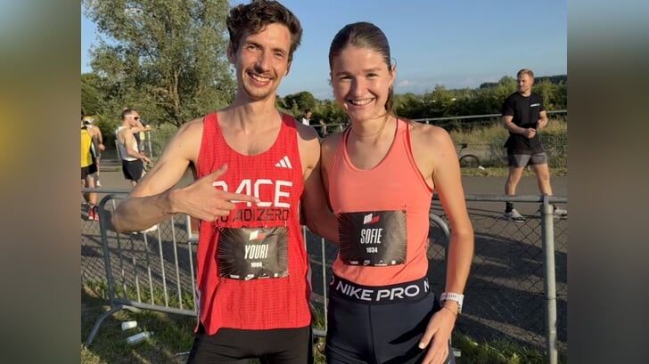 Youri Pessy samen met Sofie Baken.
